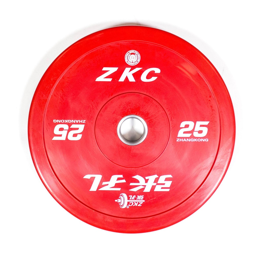 ZKC IWF Competition Plate 25kg Rød