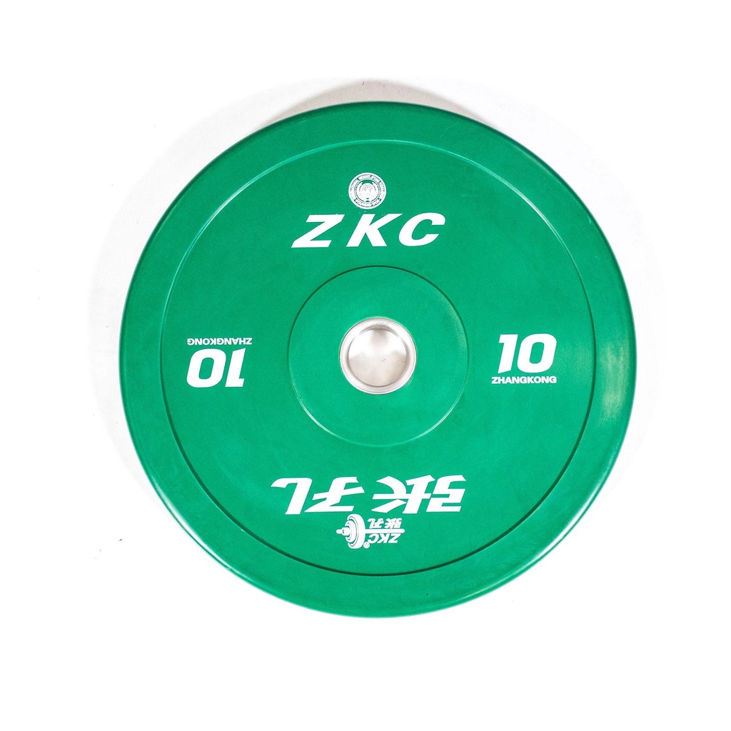 ZKC IWF Competition Plate 10kg Grønn