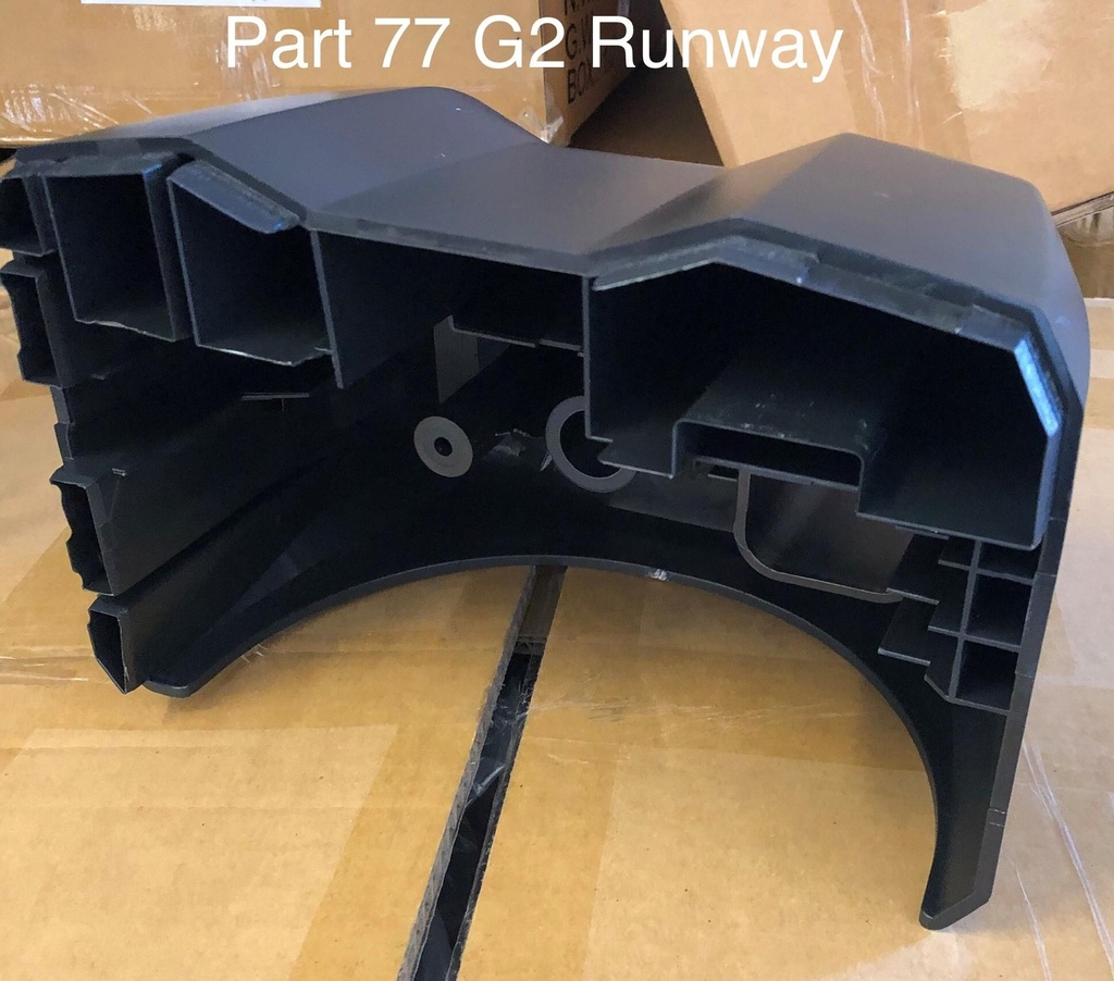 Rear end cap left Part 77 G2 Runway