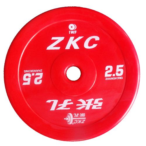 ZKC Technique Disc 2.5kg Rød