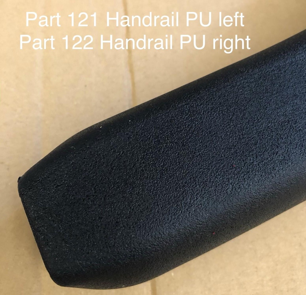 Handrail PU (right) Part 122 G2 Runway