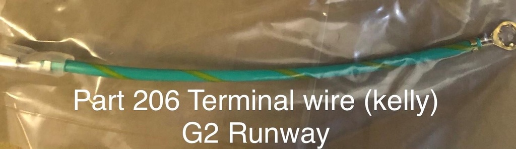 Terminal Wire (kelly) Part 206 G2 Runway