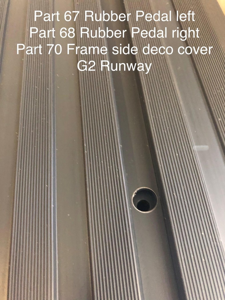 Frame Side Deco Cover Part 70 G2 Runway