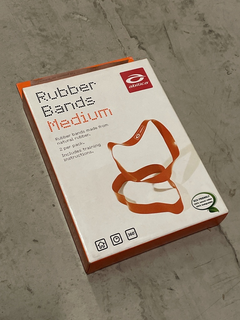 Rubber Band, medium Orange