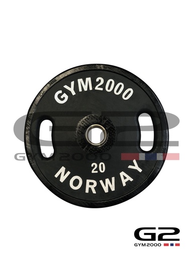 G2 vektskive Sport 20kg