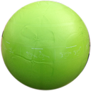 [54712] G2 FitnessBall Grønn med øvelser 