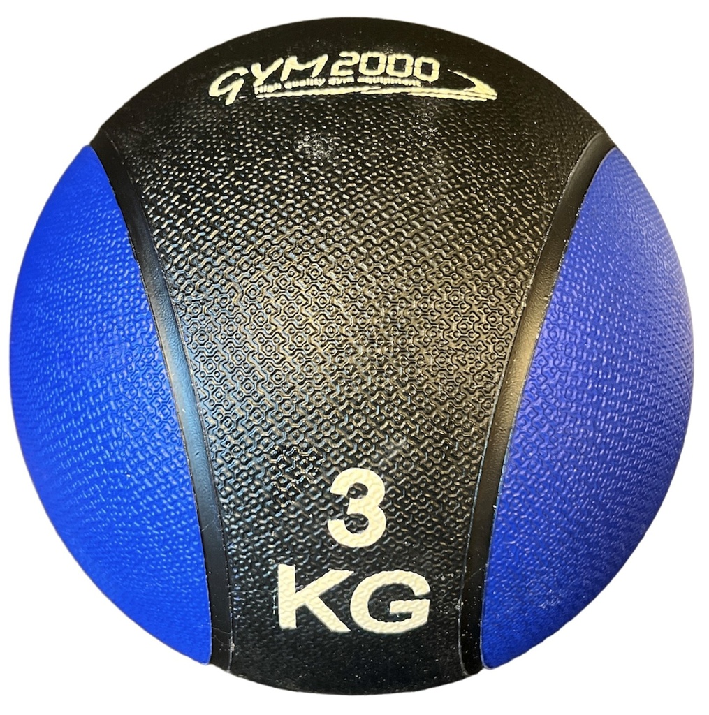 G2 Medisinball 3kg Blå