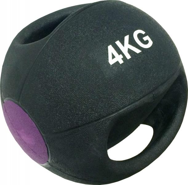 G2 Medisinball grip 4kg Svart/lilla