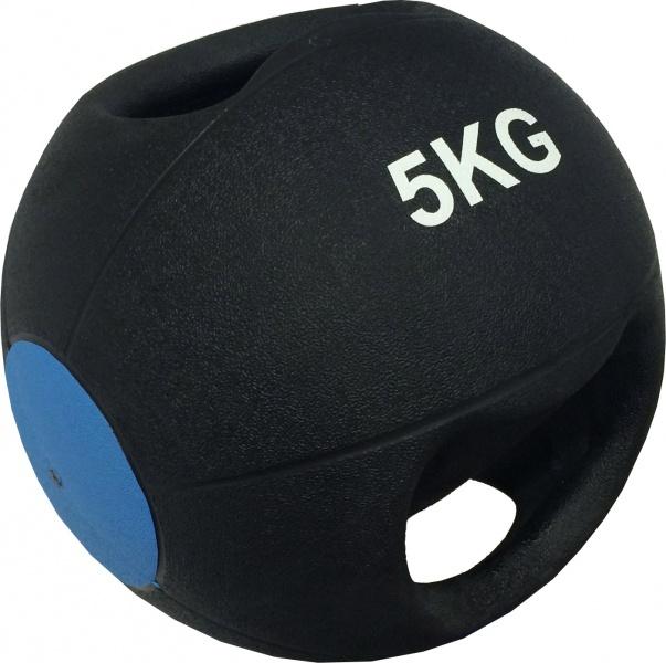 Medisinball grip 5kg Svart/lyseblå