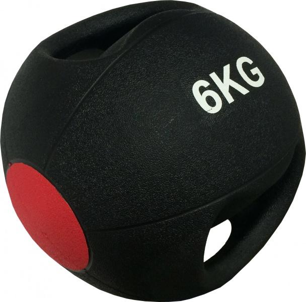 Medisinball grip 6kg Svart/rød