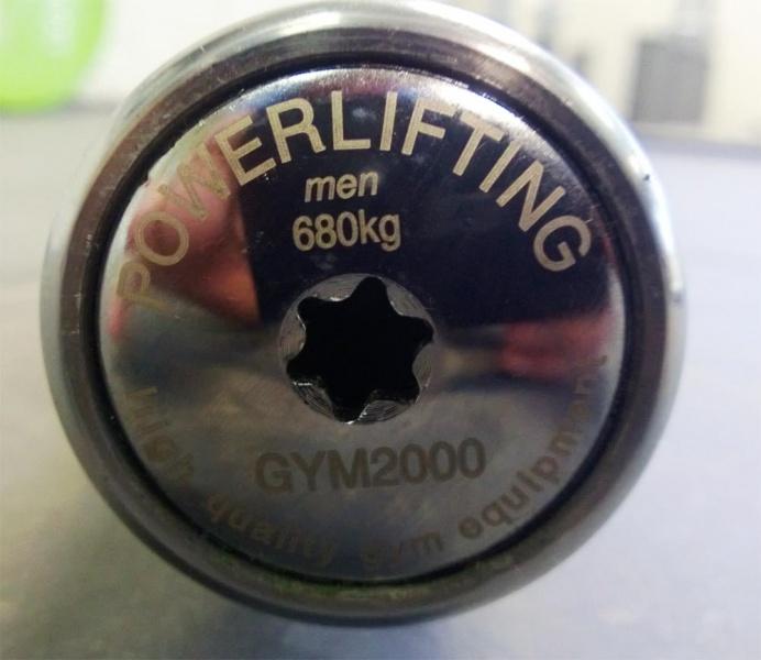 GYM2000 IPF Vektstang PL Grep 29mm