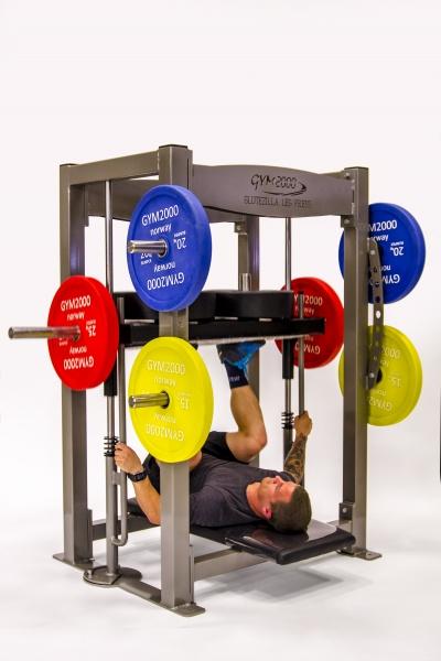 GYM2000 Vertikal Benpress "Glutezilla"