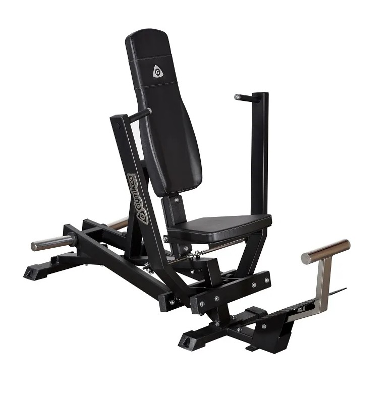 Gymleco Brystpress - sittende plateload