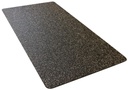 [TYL-SL15-TM-BW] Underlagsmatte 6mm, L 200 x B 100 cm Sort/hvitt