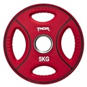 TF PU Vektskiver med håndtak 5kg