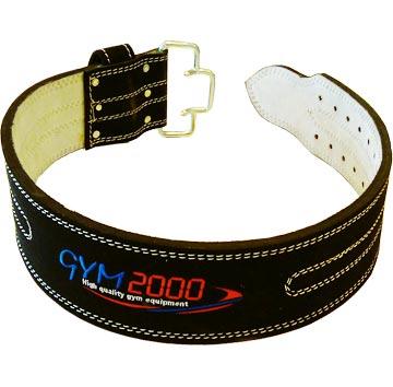 GYM2000 Styrkeløftbelte, lær XL