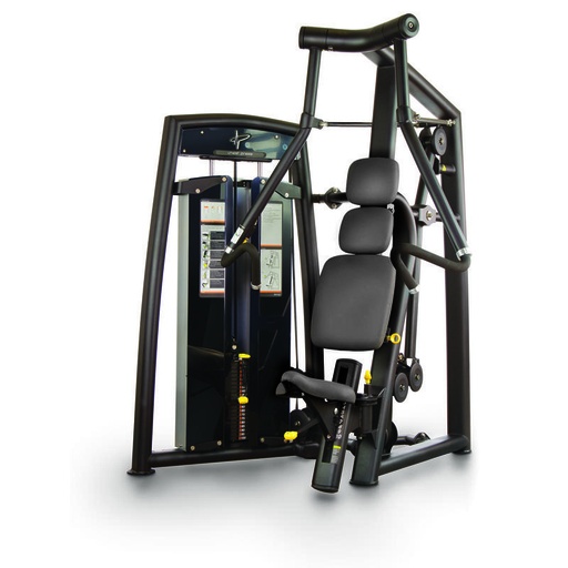 [105273] Pulse Evolve Chest Press Black Midnight 100kg vektmagasin