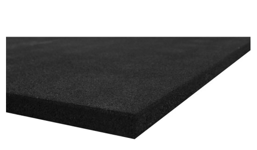 [TFGGRASV15] TF Gummigulv 15mm Sort 100x100cm