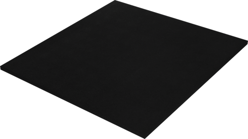 [118661] Gummigulv 30mm Sort 50x50cm Svart