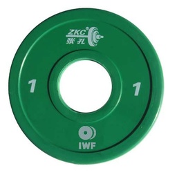 [120715] ZKC IWF Competition Plate 1kg Grønn