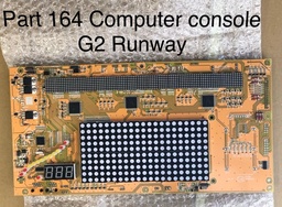 [120777] Computer Console Part 164 - Upper PCB - G2 Runway