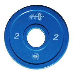 [120818] ZKX-1 IWF Training Disc 2kg Blue