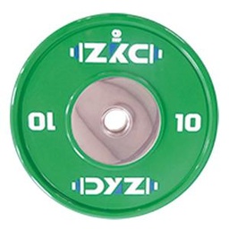 [120834] ZKC-II IWF Competition Plate 10kg Green