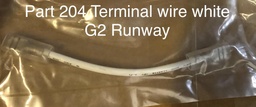 [122843] Terminal Wire (white) Part 204 G2 Runway