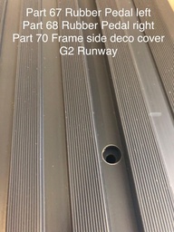 [122857] Frame Side Deco Cover Part 70 G2 Runway