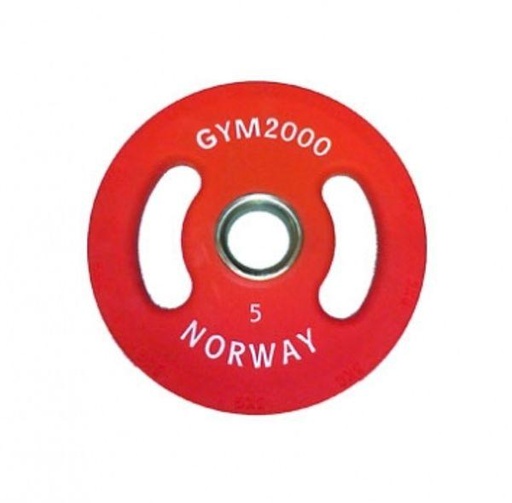 [54003] Olympisk vektskive Sport 5kg rød