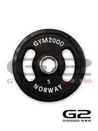 [54013] G2 vektskive Sport 5kg sort