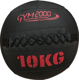 [54861] G2 Wall Ball 10kg Svart/Rød
