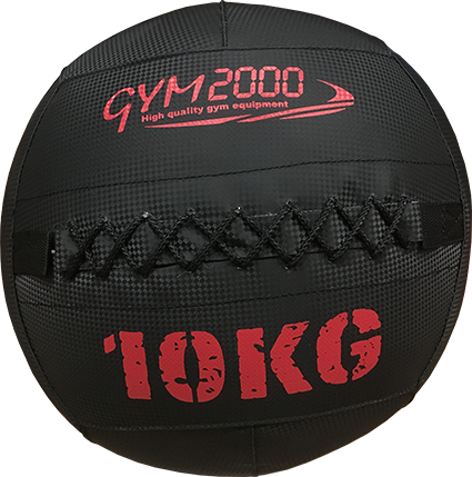 [54861] G2 Wall Ball 10kg Svart/Rød