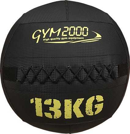 [54862] G2 Wall Ball 13kg Svart/grønn