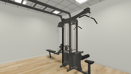 [66308J_J] GYM2000 Jungle Maskin justerbar