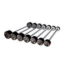 [DB-4025-32.5] Fastmontert stang HQ gummi 32,5kg 