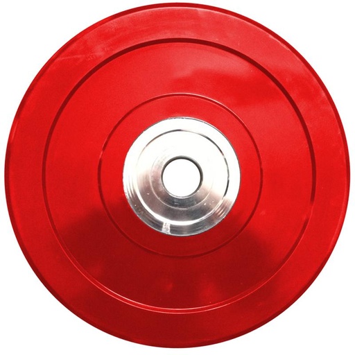 [DB-BUMPER-25] Olympisk bumper plate HQ gummi 25kg Rød