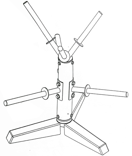 [HL-SR] Roterende Stativ for 30mm skiver