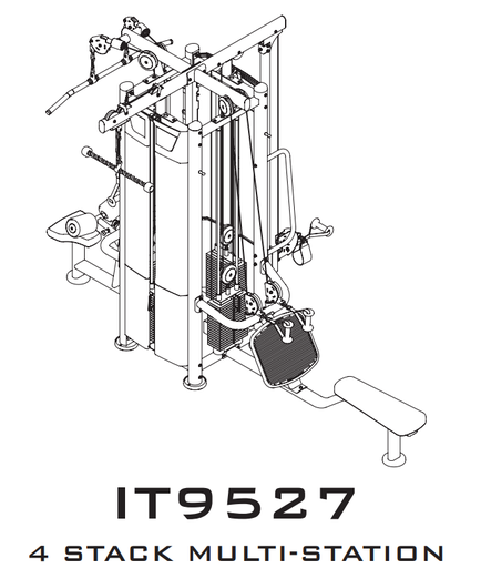 [D-IT-9527-32] Impulse Triceps Cable IT95xx