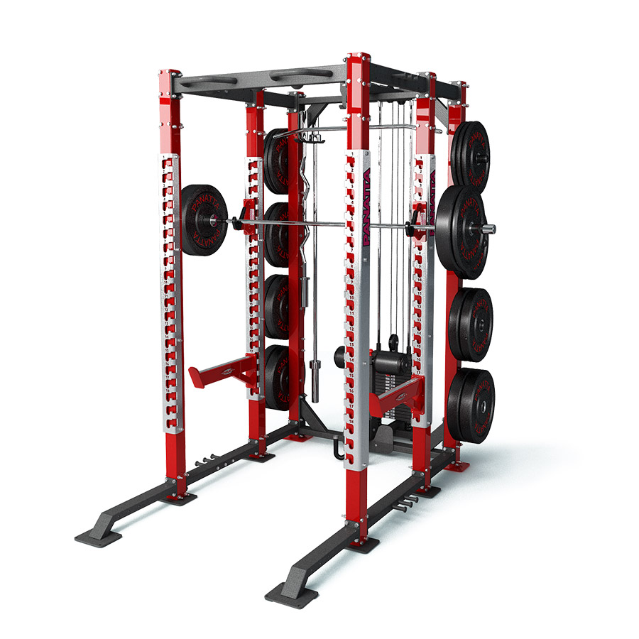 [1DFC5] Panatta DFC Power Rack with Lat/Pulley