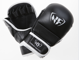[NFMMAPROBL-L] NF MMA/Shooto Training Gloves Pro Black large