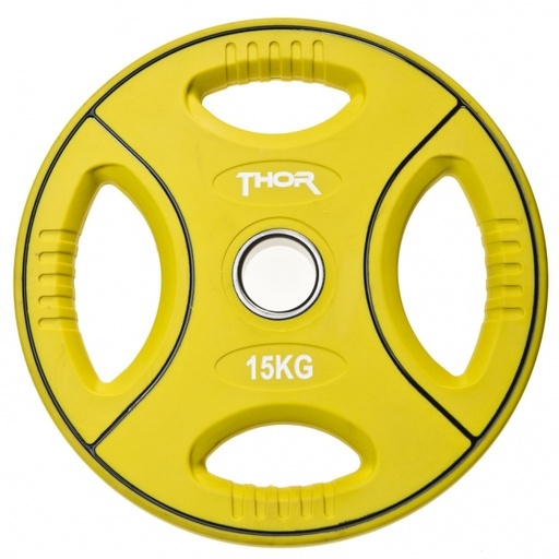 [TFSPVMH50MM15] TF PU Vektskiver med håndtak 15kg