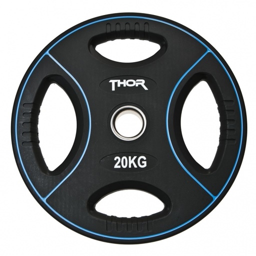 [TFSPVMH50MM20] TF PU Vektskiver med håndtak 20kg