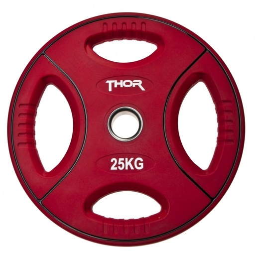 [TFSPVMH50MM25] TF PU Vektskiver med håndtak 25kg