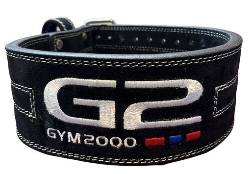 [30155L-G2] G2 Styrkeløftbelte, lær L